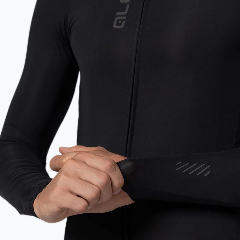 Pánské cyklistické triko Longsleeve Alé Color Block black 3