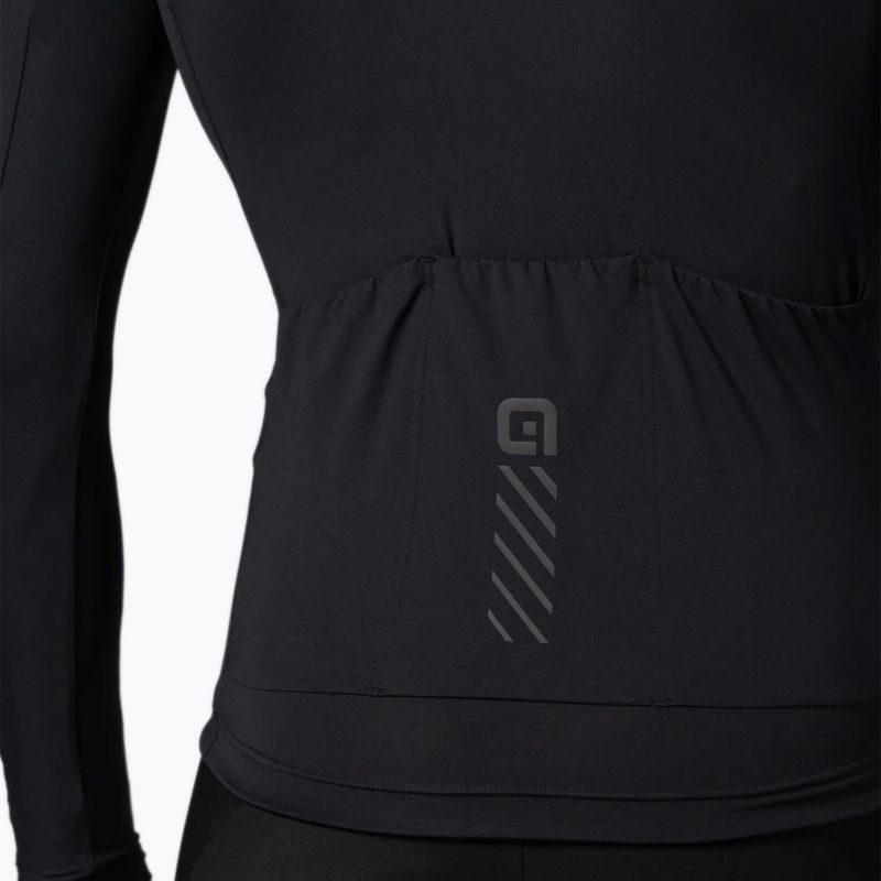 Pánské cyklistické triko Longsleeve Alé Color Block black 4