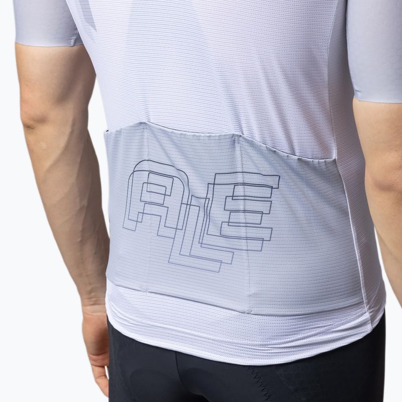 Pánský cyklistický dres Alé Follow Me white 5