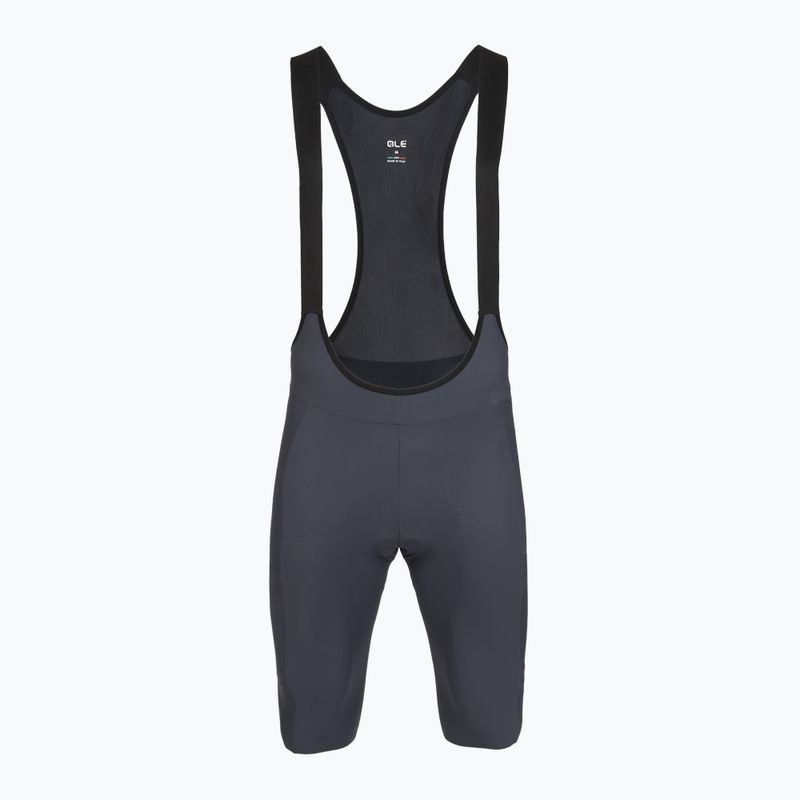 Pánské cyklistické šortky Alé Gravel Pro Bibshorts titanium 7