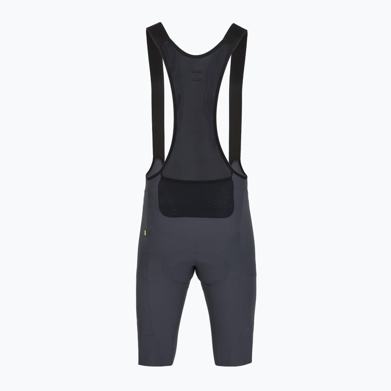 Pánské cyklistické šortky Alé Gravel Pro Bibshorts titanium 8