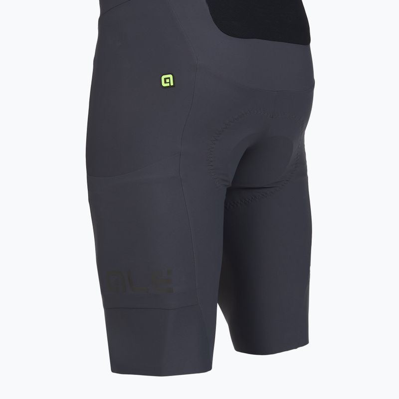 Pánské cyklistické šortky Alé Gravel Pro Bibshorts titanium 10