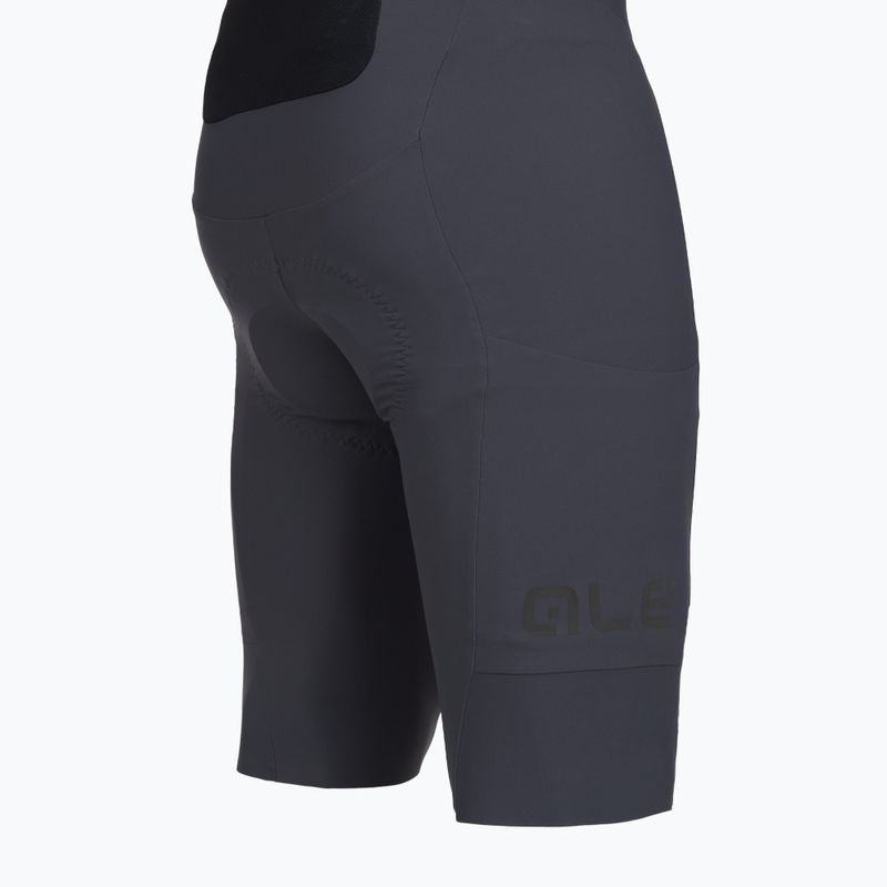 Pánské cyklistické šortky Alé Gravel Pro Bibshorts titanium 11