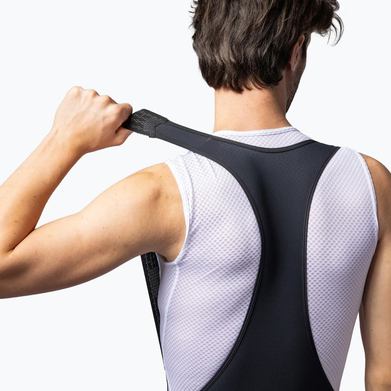 Pánské cyklistické šortky Alé Corsa 2.0 Bibshorts anthracite 4