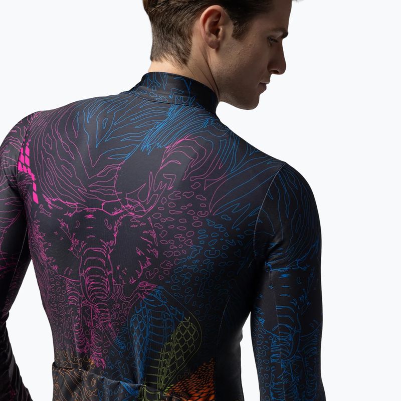 Pánská cyklistická mikina Alé Zanzibar Jersey multicolore/multicolor 5