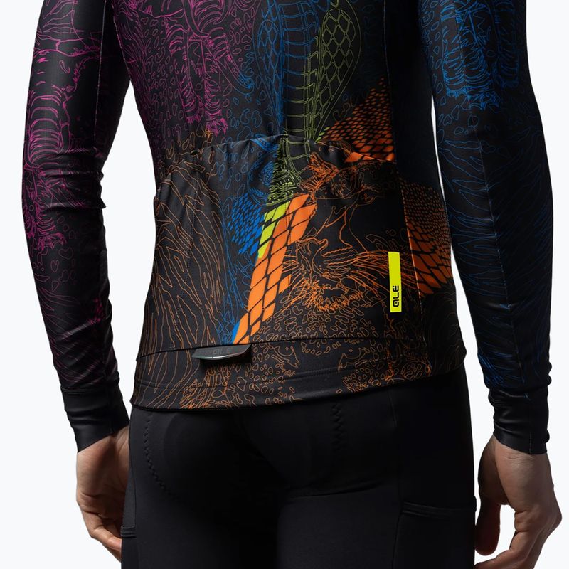 Pánská cyklistická mikina Alé Zanzibar Jersey multicolore/multicolor 6