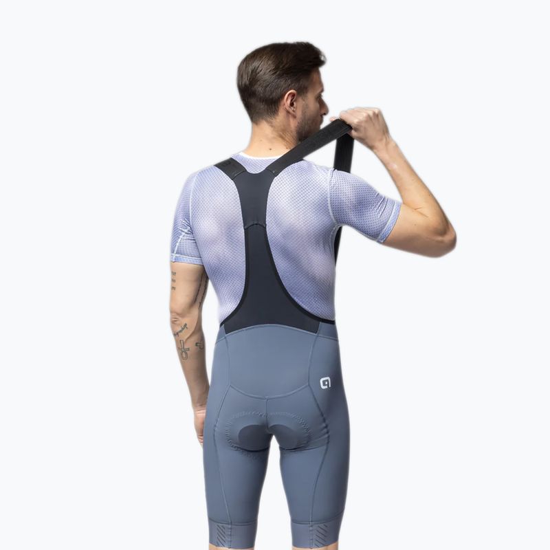Pánské cyklistické šortky Alé Magic Colour Bibshorts steel 2