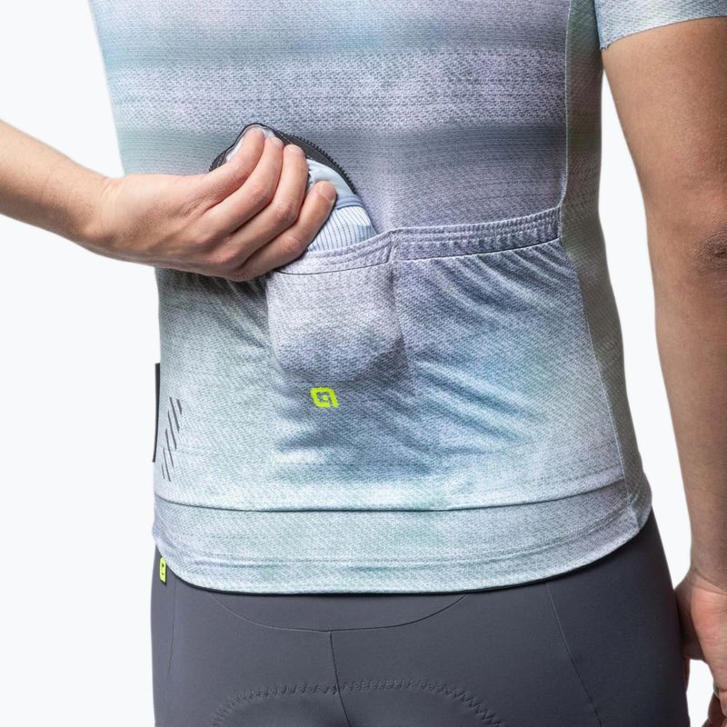 Pánský cyklistický dres Alé Traccia white 5