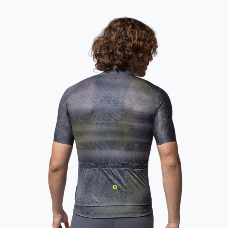 Pánský cyklistický dres Alé Traccia black 2