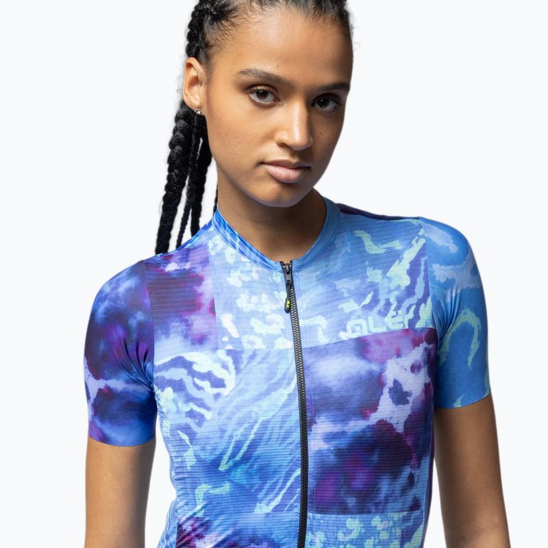 Dámský cyklistický dres Alé Linfa blue combo 4