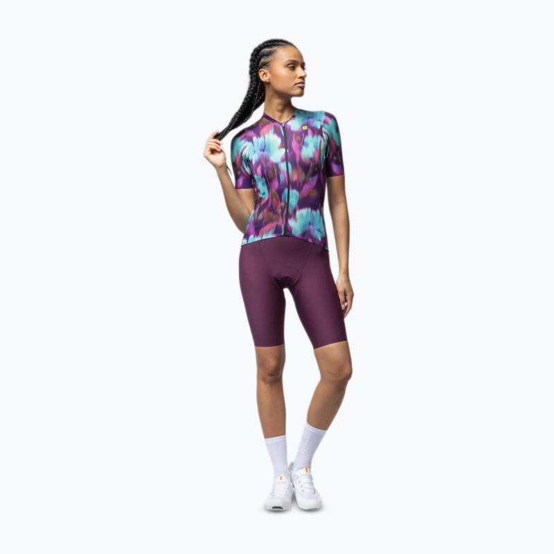 Dámský cyklistický dres Alé Jardin 2.0 purple combo 2