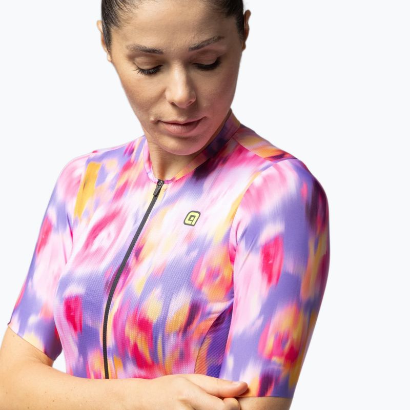 Dámský cyklistický dres Alé Jardin 2.0 pink combo 4