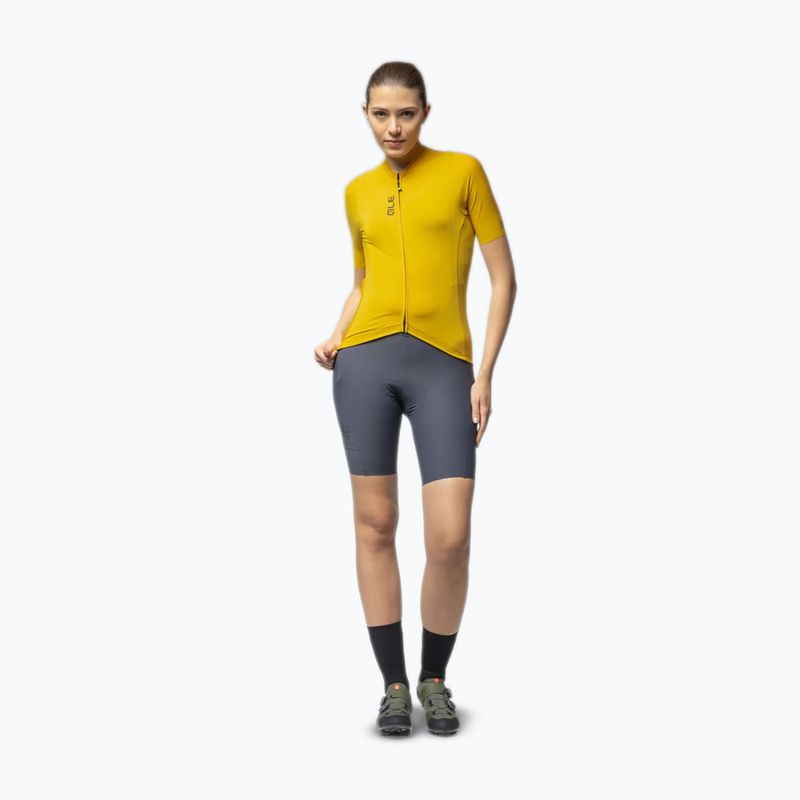 Dámský cyklistický dres Alé Color Block Off Road ginger 2