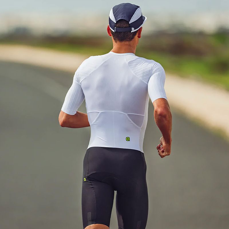 Pánská triatlonová kombinéza Alé Eagle Tri white 8