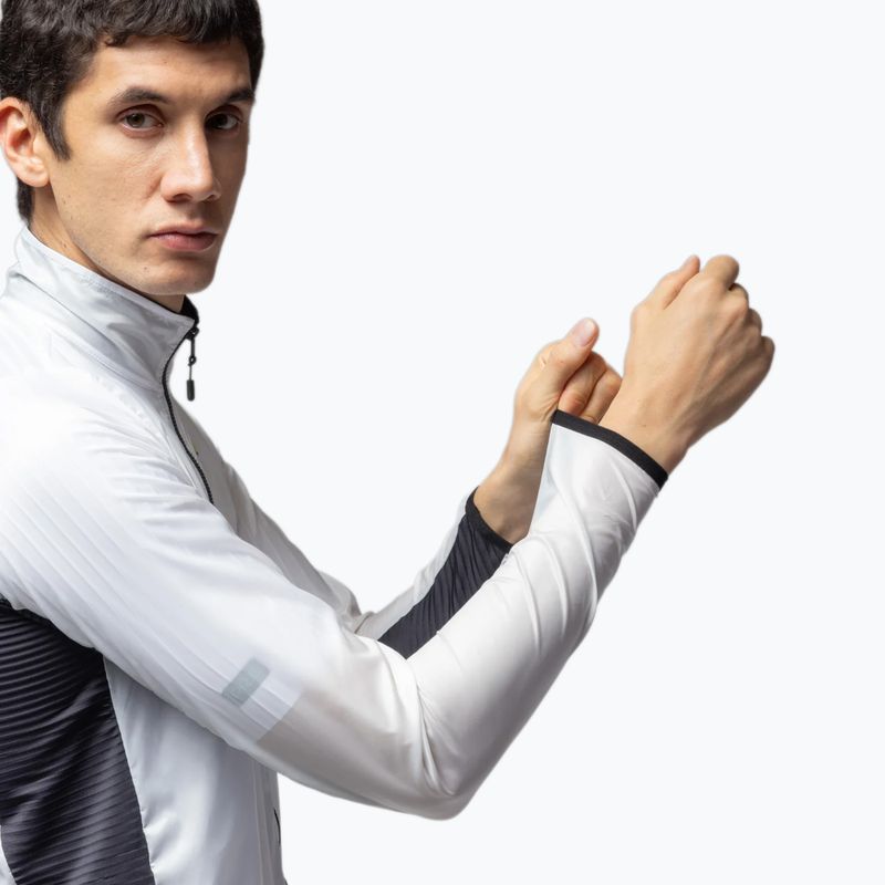 Pánská cyklistická bunda Alé Light Pack 2.0 white 4