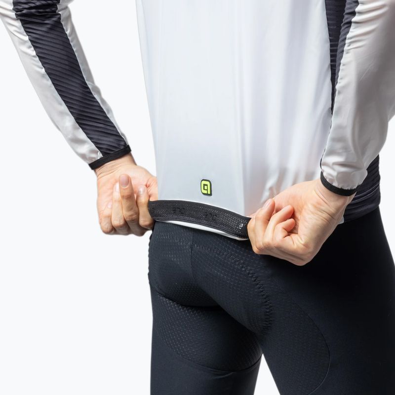 Pánská cyklistická bunda Alé Light Pack 2.0 white 5