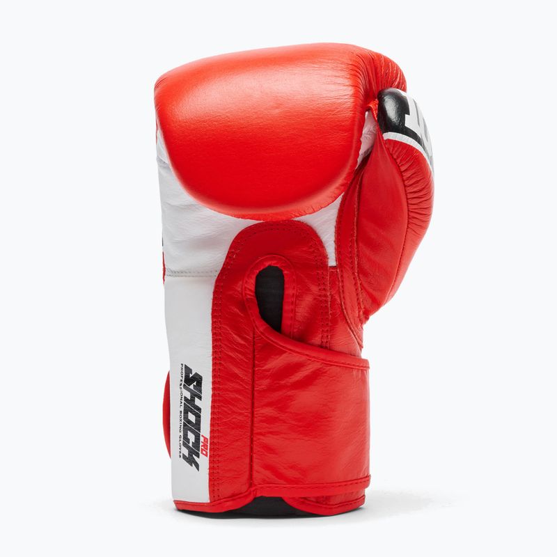 Boxerské rukavice LEONE 1947 Shock Pro GN057 red 4