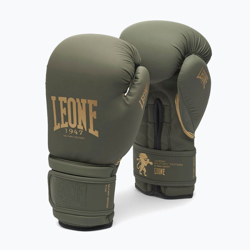Boxerské rukavice LEONE 1947 Idol green 2