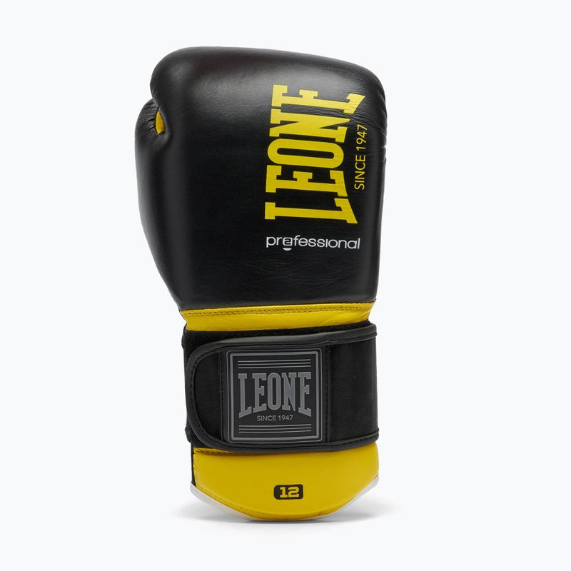 Boxerské rukavice LEONE 1947 Professional 2 yellow 3