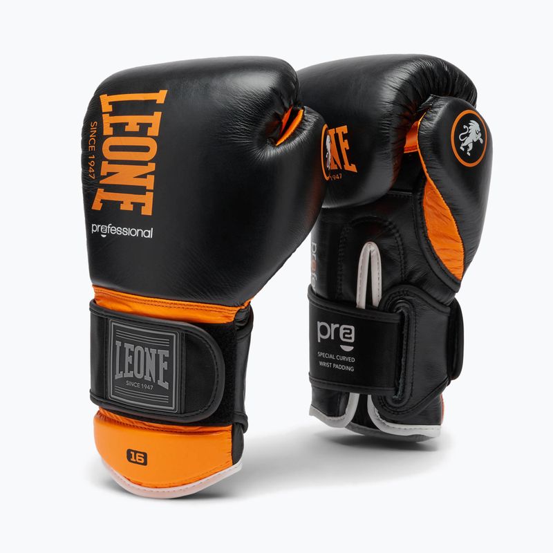 Boxerské rukavice LEONE 1947 Professional 2 orange 2