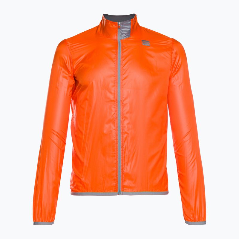 Pánská cyklistická bunda Sportful Hot Pack Easylight oranžová 1102026.850