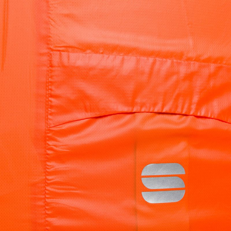 Pánská cyklistická bunda Sportful Hot Pack Easylight oranžová 1102026.850 4