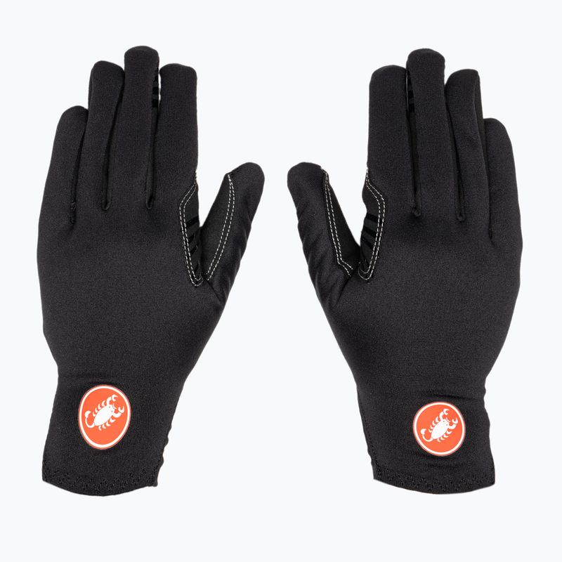 Pánské cyklistické rukavice  Castelli Lightness 2 black 3