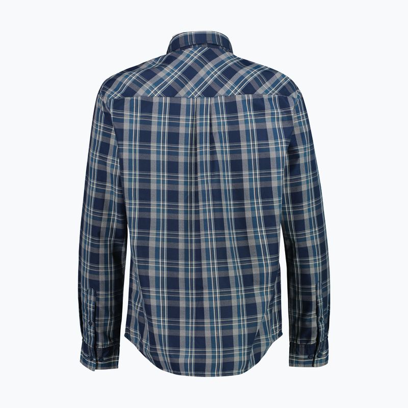 Pánská košile CMP 30T9927 b. blue/vanilla/petroleum 2