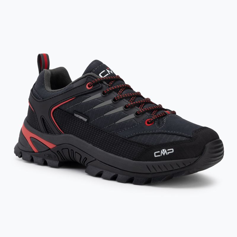 Pánská treková obuv CMP Rigel 2.0 Low Waterproof titanio/ferrari