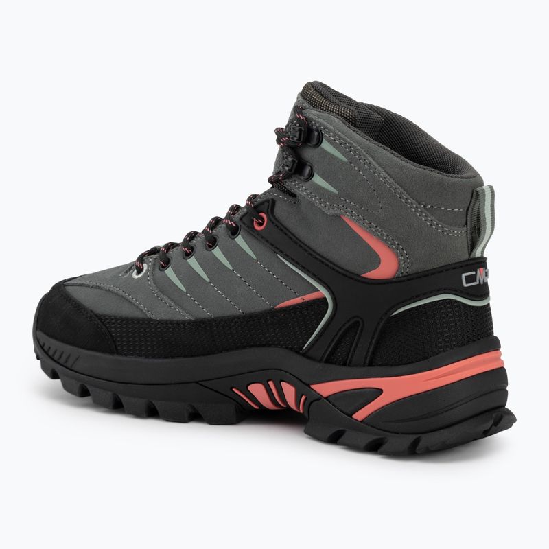 Dámské trekové boty CMP Rigel 2.0 Mid Waterproof avocado/coral 3