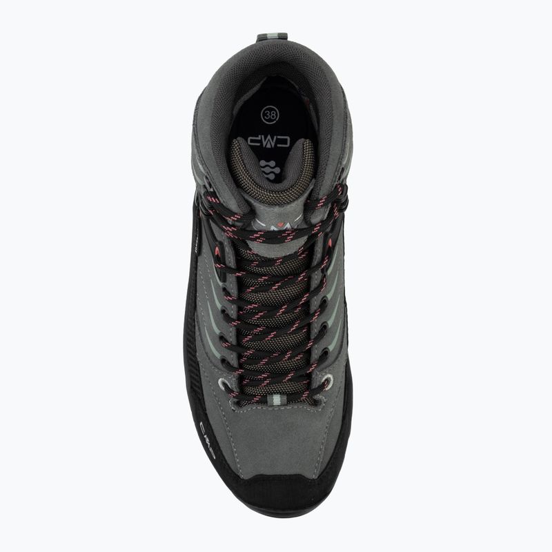 Dámské trekové boty CMP Rigel 2.0 Mid Waterproof avocado/coral 5