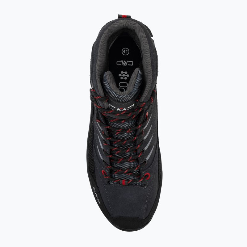 Pánské trekové botyCMP Rigel 2.0 Mid Waterproof titanium/ferrari 5