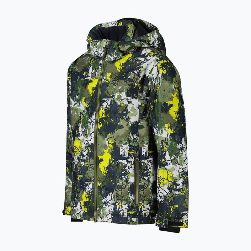 Dětská lyžařská bunda CMP 39W1924 olive/acido 3