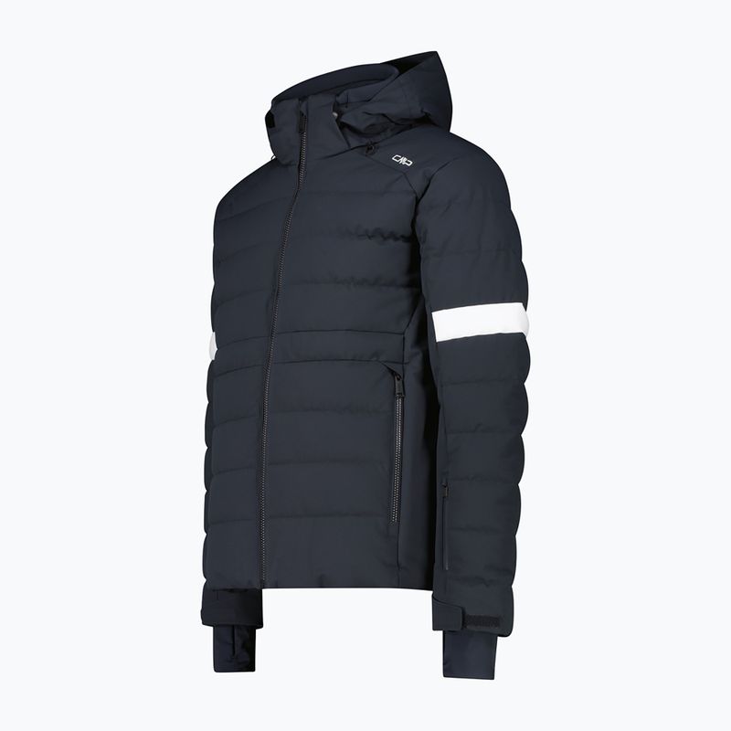 Pánská lyžařská bunda CMP 36W0877 Zip Hood antracite 3