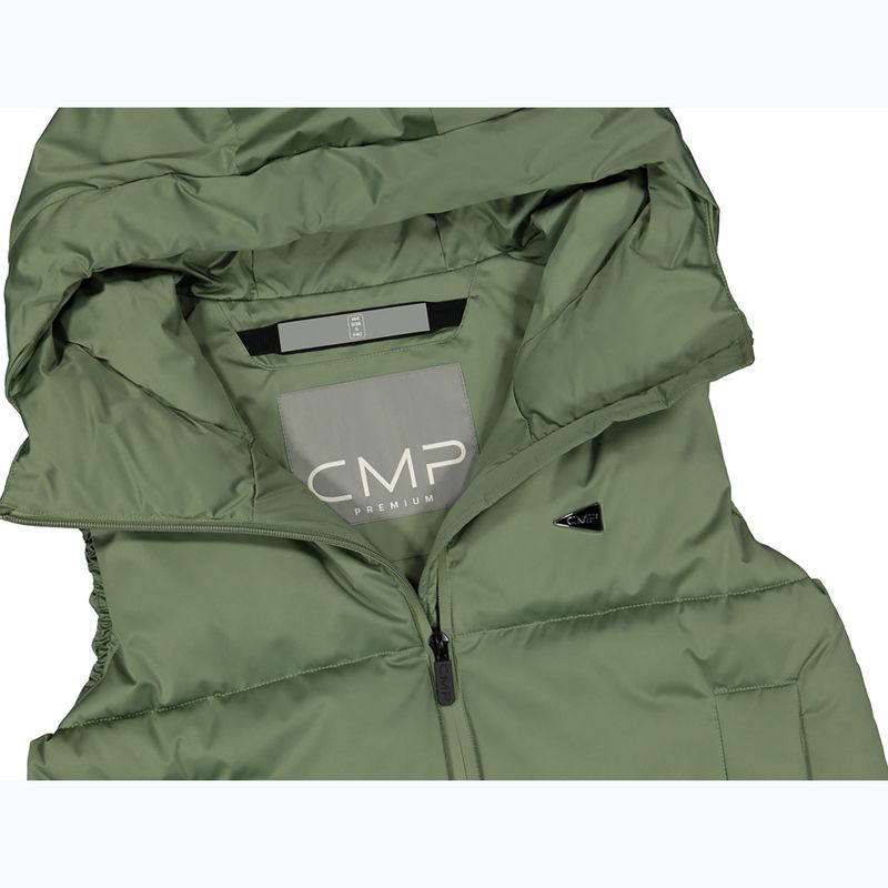 Dámská vesta CMP Fix Hood green tea 5