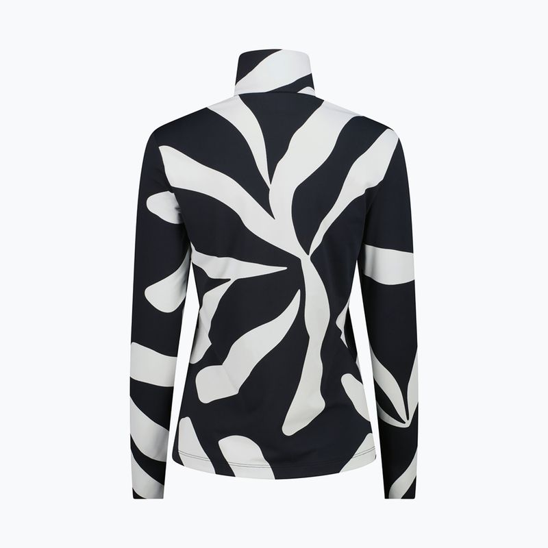 Dámská mikina CMP 36L0306 nero/b.co gesso 2