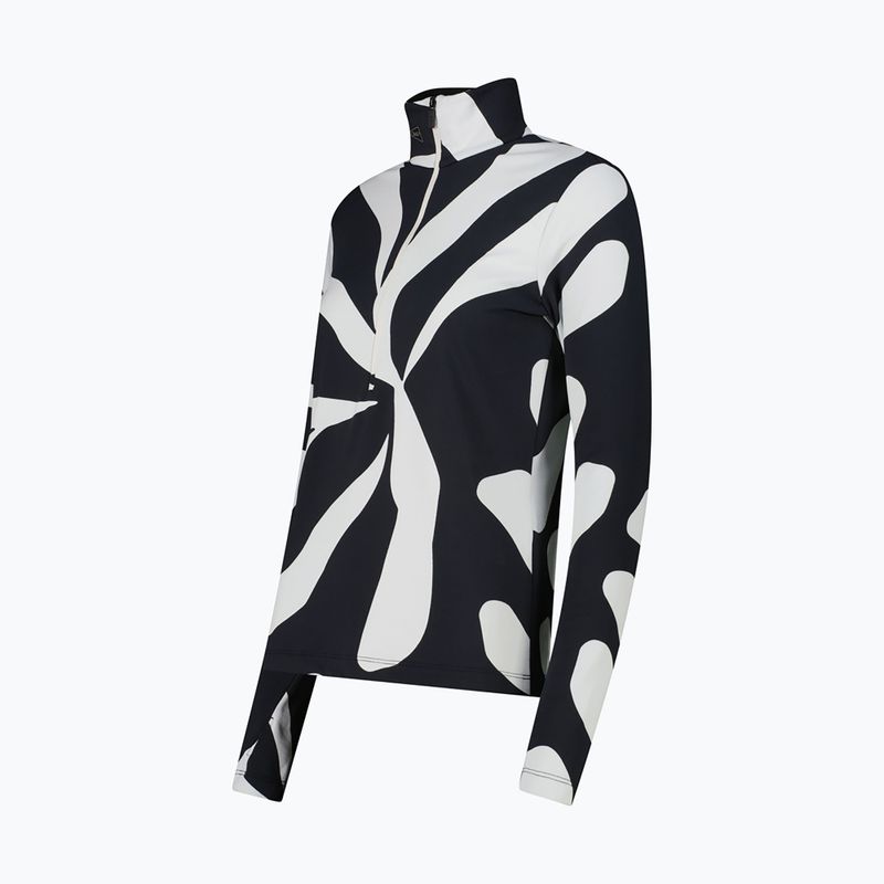 Dámská mikina CMP 36L0306 nero/b.co gesso 3