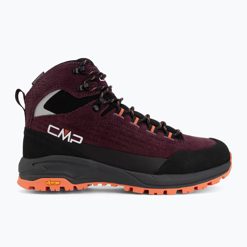 Dámské trekové boty CMP Vertyx Mid Waterproof blackberry/marigold 2