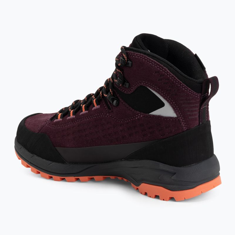 Dámské trekové boty CMP Vertyx Mid Waterproof blackberry/marigold 3