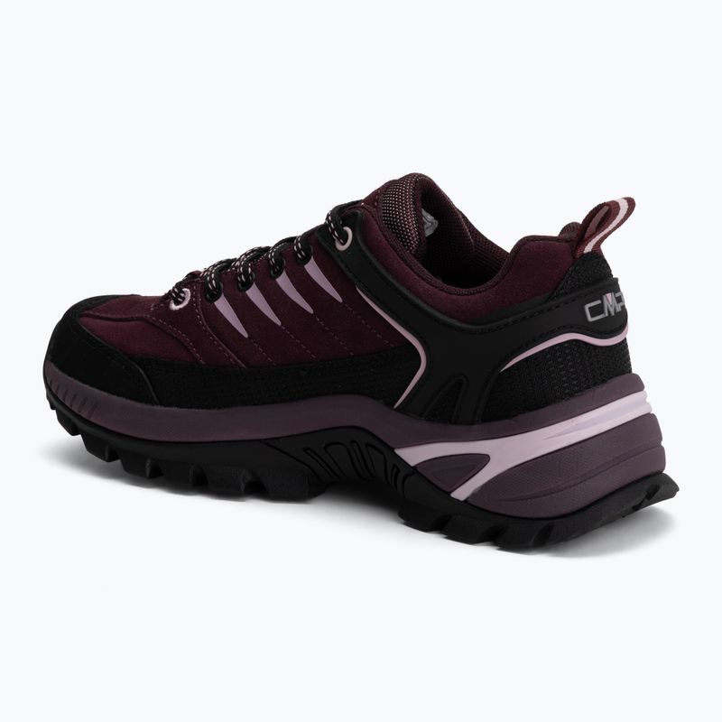 Dámské trekové boty CMP Rigel 2.0 Low Waterproof plum/soft pink 3