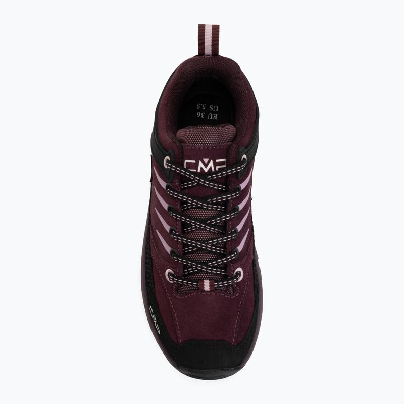 Dámské trekové boty CMP Rigel 2.0 Low Waterproof plum/soft pink 5