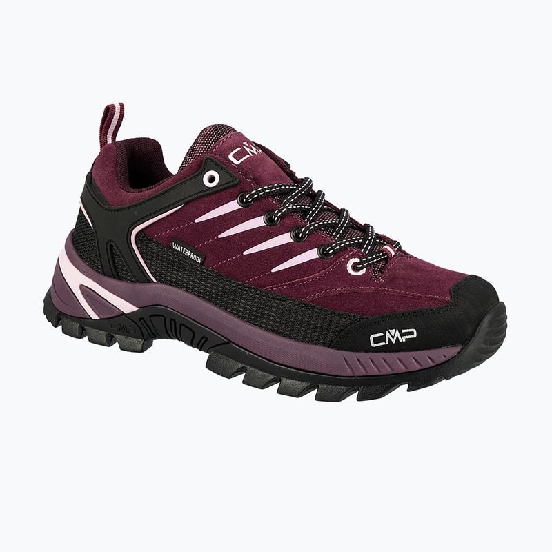 Dámské trekové boty CMP Rigel 2.0 Low Waterproof plum/soft pink