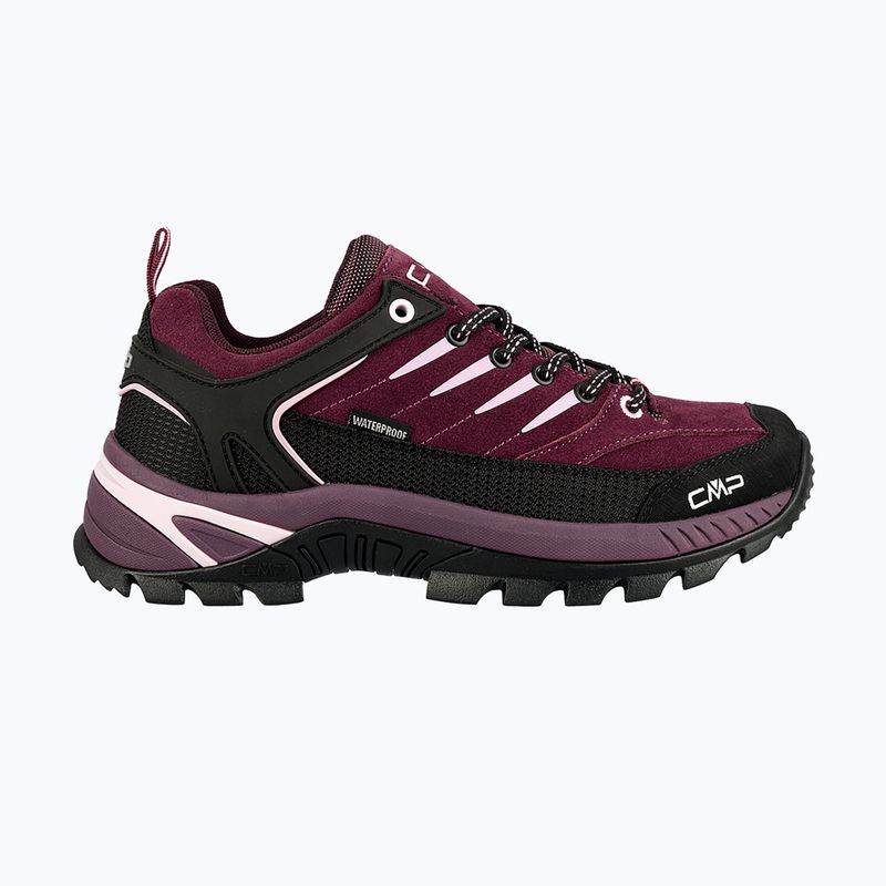 Dámské trekové boty CMP Rigel 2.0 Low Waterproof plum/soft pink 2