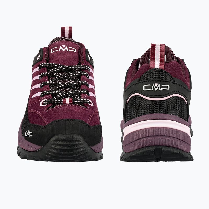 Dámské trekové boty CMP Rigel 2.0 Low Waterproof plum/soft pink 4