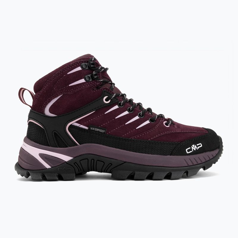 Dámské trekové boty CMP Rigel 2.0 Mid Waterproof plum/soft pink 2