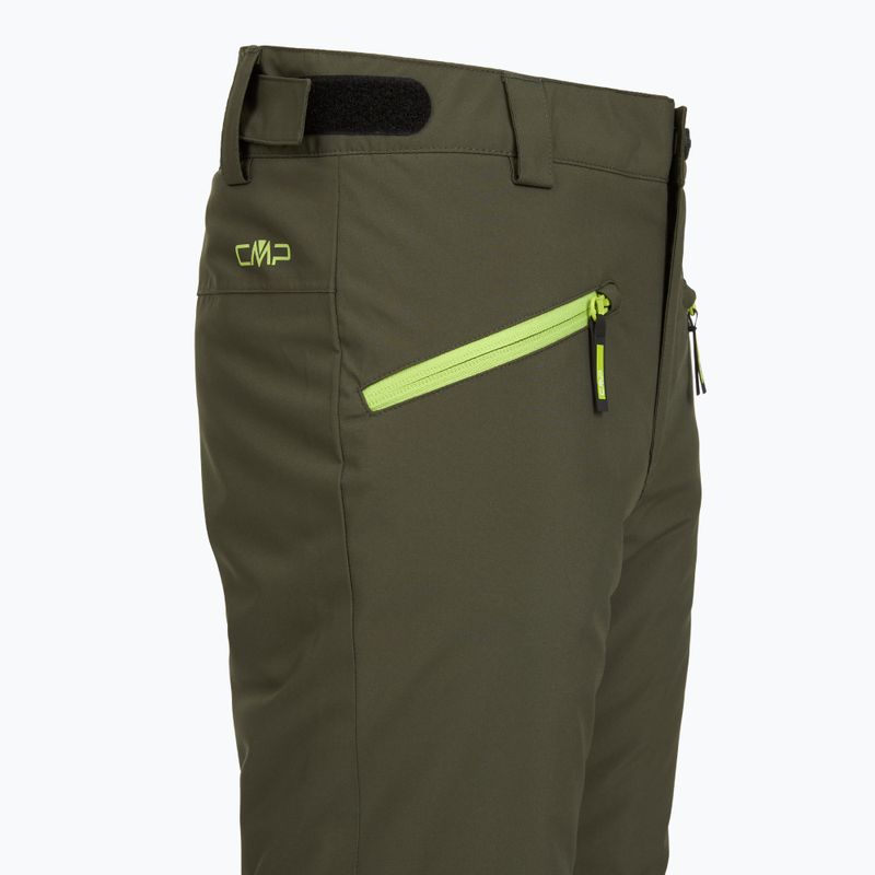 Dětské lyžařské kalhoty CMP 32W0504 olive/jungle 3