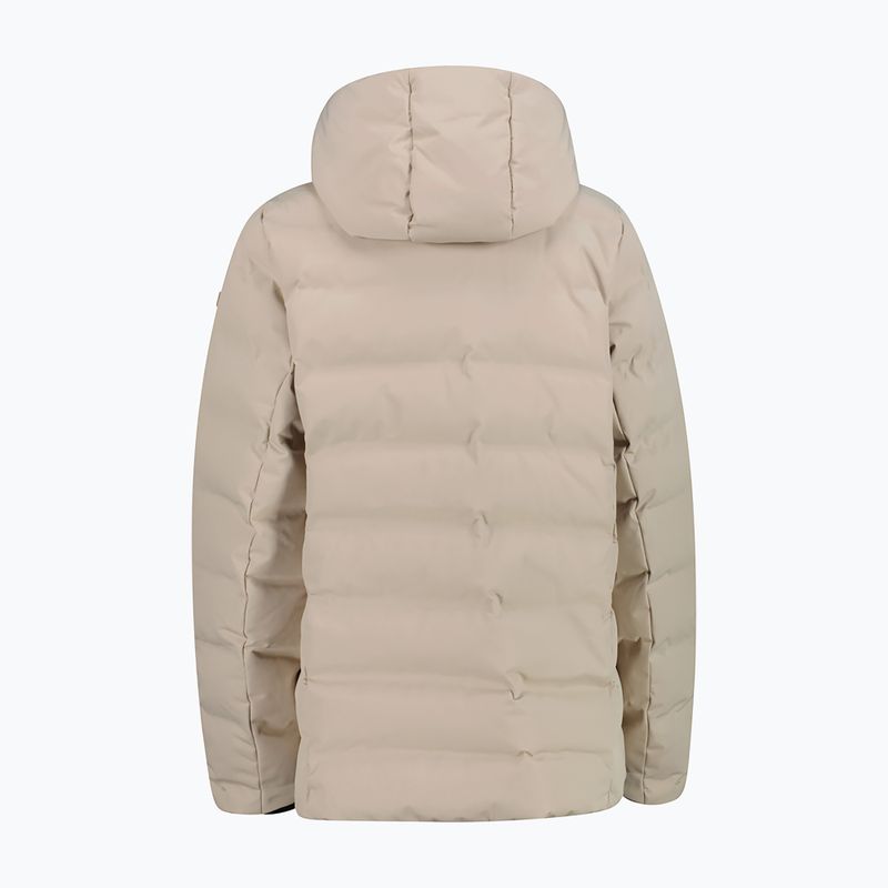 Dámská zateplená bunda CMP 35K3666 Fix Hood kaki 2