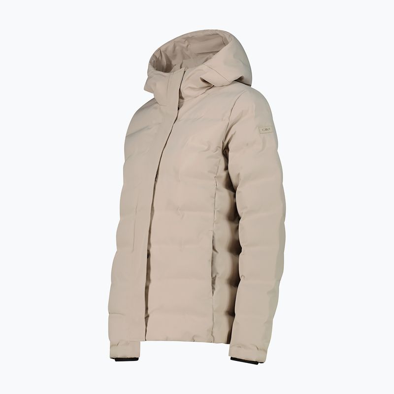 Dámská zateplená bunda CMP 35K3666 Fix Hood kaki 3