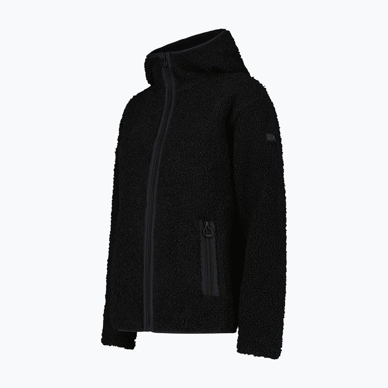 Dámský kabát CMP 36P2916 Long Teddy nero 3