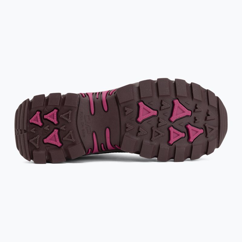 Dětské trekové boty CMP Rigel 2.0 Low Waterproof black berry/amaranto 4
